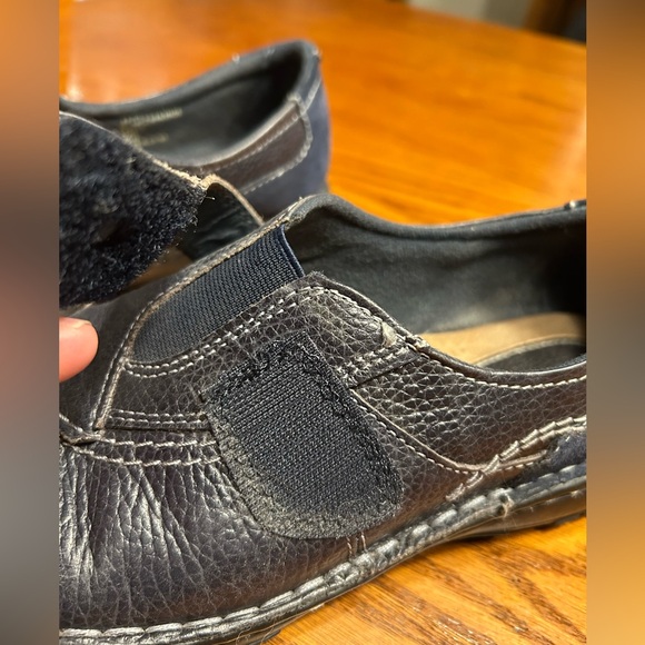 Women’s Black Leather Loafers by Earth Origins 8.5 - Picture 3 of 9